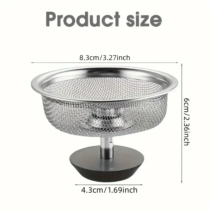 2Set Gootsteenzeefje Met Handv - Commercial Kitchen Bin recensie en prijs
