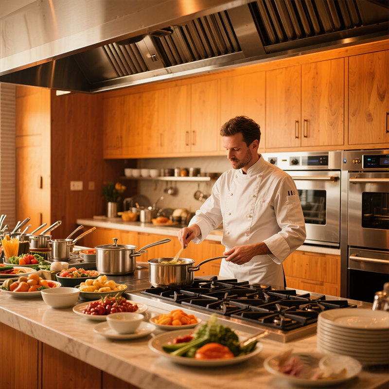 Automatische commerciële keuke - Range Commercial Kitchen recensie en prijs